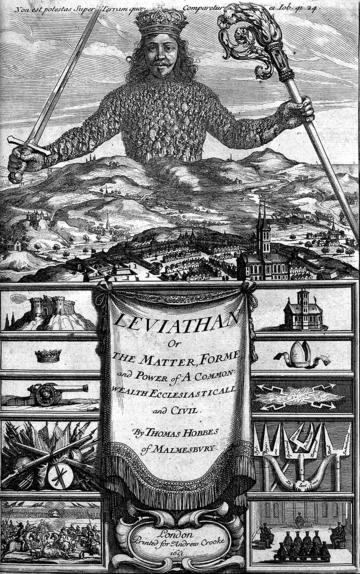 Leviathan 1651 Frontispiece