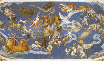 1599px le plafond de la salle de la mappemonde palais farnese caprarola italie