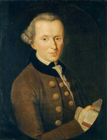 Immanuel Kant by Johann Gottlieb Becker