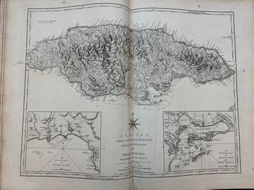 jamaica from the latest surveys in the west india atlas 1775 weston library