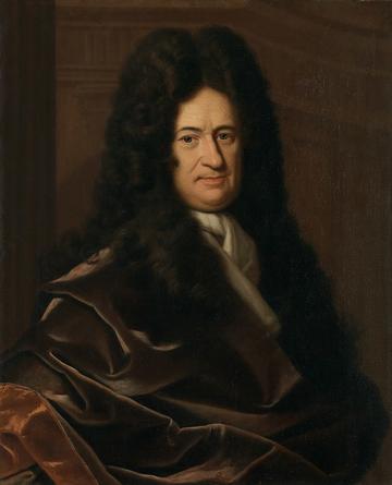 Leibniz by Christoph Bernhard Francke